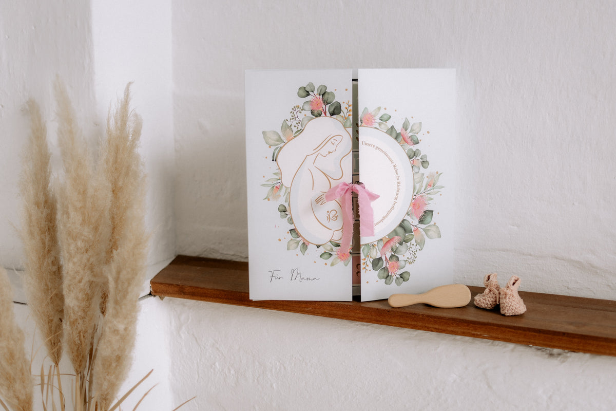 "Weg von der klassischen Windeltorte hin zu einem besonderen Geschenk für die werdende Mama - Revolution des Babygeschenkemarktes mit Fokus auf die Mama":