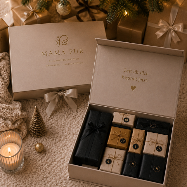 Mama Pur Adventskalender für Mamas – 24 besondere Momente für dich | Limited Edition